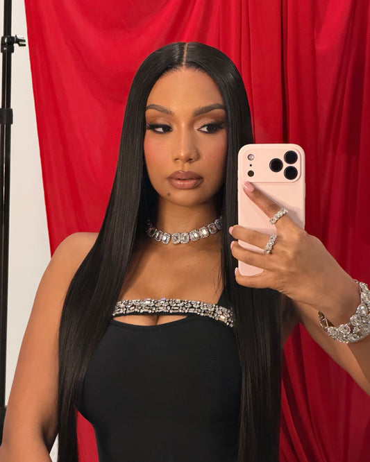 Natural Black Straight (#1B)